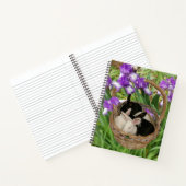 愛らしいベビーの束 ノートブック (内部)