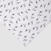 愛らしいベビーはカスタム背景色を付ける 薄葉紙 (詳細)