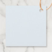 愛らしいベビークマ紙ボート フェイバータグ (裏面)