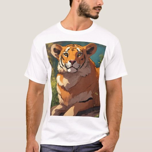 愛らしいベビーコアラお母さんの背中。 Tシャツ (正面)