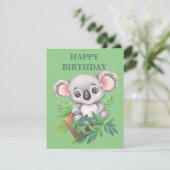 愛らしいベビーコアラベア シーズンカード (スタンド正面)