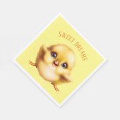 愛らしいベビーシック スタンダードランチョンナプキン (角)