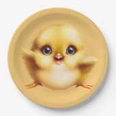 愛らしいベビーシック ペーパープレート (正面)