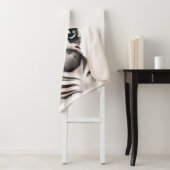 愛らしいベビーゼブラ シェルパブランケット (インサイチュ)