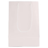 愛らしいベビーゼブラ ミディアムペーパーバッグ (裏面)