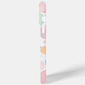 愛らしいベビーゾウと（昆虫）オオカバマダラ、モナーク蝶 Case-Mate iPhoneケース (裏面 / 左)