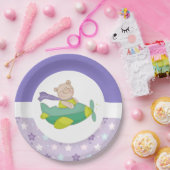 愛らしいベビーテディベア紙プレート ペーパープレート (パーティー)