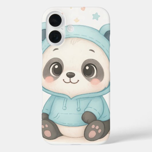愛らしいベビーパンダ Case-Mate iPhoneケース (裏面)