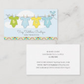 愛らしいベビーブティックオンラインショップ 名刺 (正面/裏面)