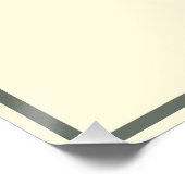 愛らしいベビーベアゴルファー子供部屋 ポスター (コーナー)