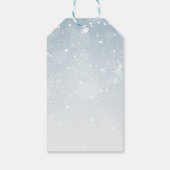 愛らしいベビーペンギン冬ありがとう ギフトタグ (裏面)