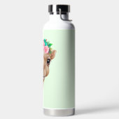 愛らしいベビーラクダ ウォーターボトル (左面)