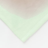 愛らしいベビーラクダ フリースブランケット (角)