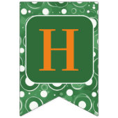 愛らしいベビー恐竜のパーティー バンティングフラッグ (第2の旗)