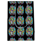 愛らしいベビー恐竜2 |ジュラシック・ジョイ ミディアムペーパーバッグ (裏面)