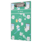 愛らしいベビー歯歯科医院歯科医 クリップボード (左)