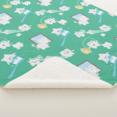 愛らしいベビー歯歯科医院歯科医 シェルパブランケット (3/4)