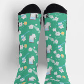 愛らしいベビー歯歯科医院歯科医 ソックス (上部)