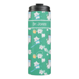 愛らしいベビー歯歯科医院歯科医 タンブラー