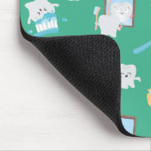 愛らしいベビー歯歯科医院歯科医 マウスパッド (コーナー)