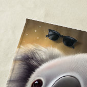 愛らしいベビー笑顔のコアラベア ビーチタオル (インサイチュ)