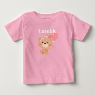 愛らしいベビー素晴らしジャージーTシャツ ベビーTシャツ