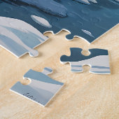 愛らしいベビー遊シールアップの北極海 ジグソーパズル (側面)