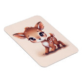 愛らしいベビー鹿 マグネット (右側)