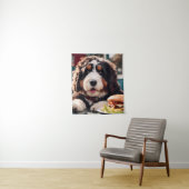 愛らしいベルナードルアットザディナー タペストリー (インサイチュ)