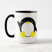 愛らしいペンギンのマグ マグカップ (左)