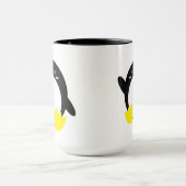 愛らしいペンギンのマグ マグカップ (中央)