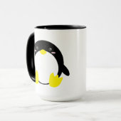 愛らしいペンギンのマグ マグカップ (正面左)