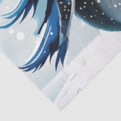 愛らしいペンギン3羽 薄葉紙 (詳細)