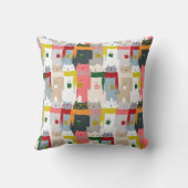 愛らしいホッキョクグマ装飾用クッション クッション (裏面)