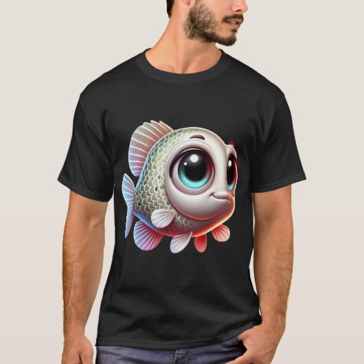 愛らしいホワイトバス Tシャツ (正面)