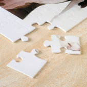 愛らしいボストンテリア漫画の犬 ジグソーパズル (側面)