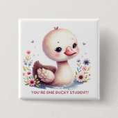 愛らしいボタ子供へン 缶バッジ (正面)