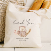 愛らしいボホボタニカル甘いクマ赤ちゃんシャワー