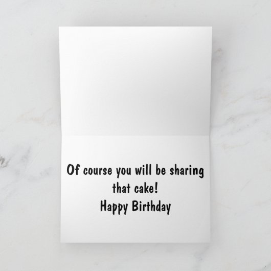 愛らしいボーダーコリーとヒーラーのミックス子犬 カード (内部)