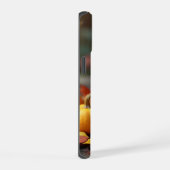 愛らしいマウスとラテ秋iPhone 15ケース iPhone 15ケース (右側面)