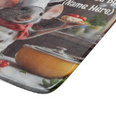 愛らしいマウスシェフのカッティングボード カッティングボード (角)