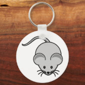 愛らしいマウス キーホルダー (正面)