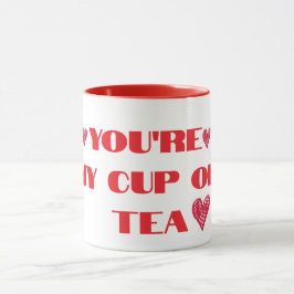愛らしいマグカップ「Youre My Cup A Tea」 マグカップ