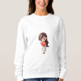 愛らしいママへベストマムグループTシャツ スウェットシャツ