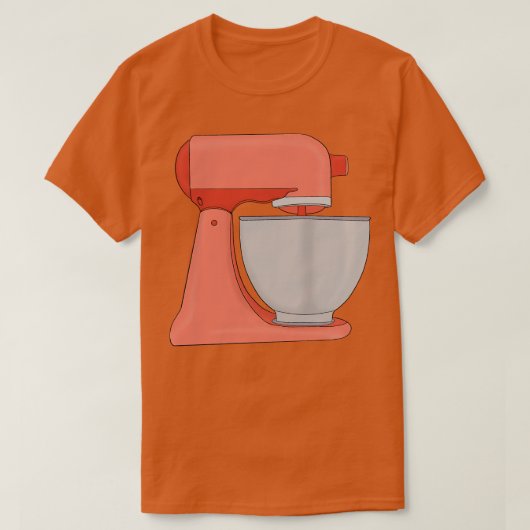 愛らしいミキサー Tシャツ (デザイン正面)