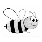 愛らしいミツバチのゴム印 ラバースタンプ (インプリント)