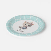 愛らしいミューに代わる使い捨て紙プレート ペーパープレート (アングル)