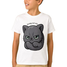 愛らしいムーディグレー子猫漫画