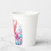 愛らしいモダンユニコーン赤ちゃんシャワー 紙コップ (左)