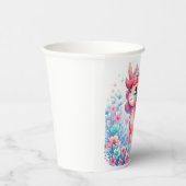 愛らしいモダンユニコーン赤ちゃんシャワー 紙コップ (右)